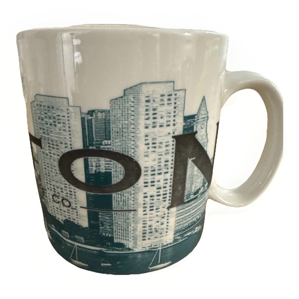 Starbucks Mug 2005 Skyline Series One Boston Beantown
